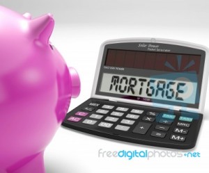 mortgage-calculator-shows-purchase-of-home-loan-100146278